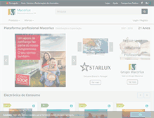 Tablet Screenshot of macorlux.pt